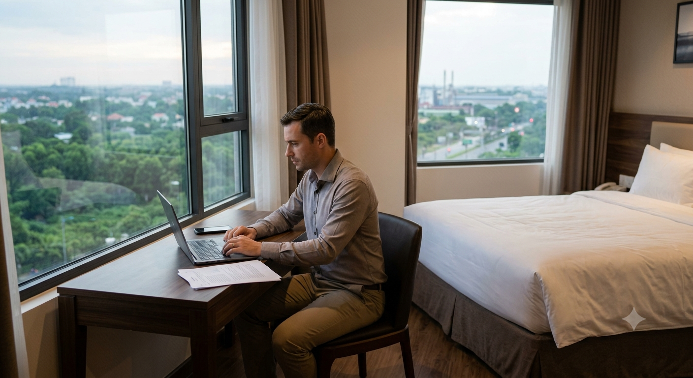 Phân tích ưu và nhược điểm của phòng đơn và phòng đôi cho khách công tác